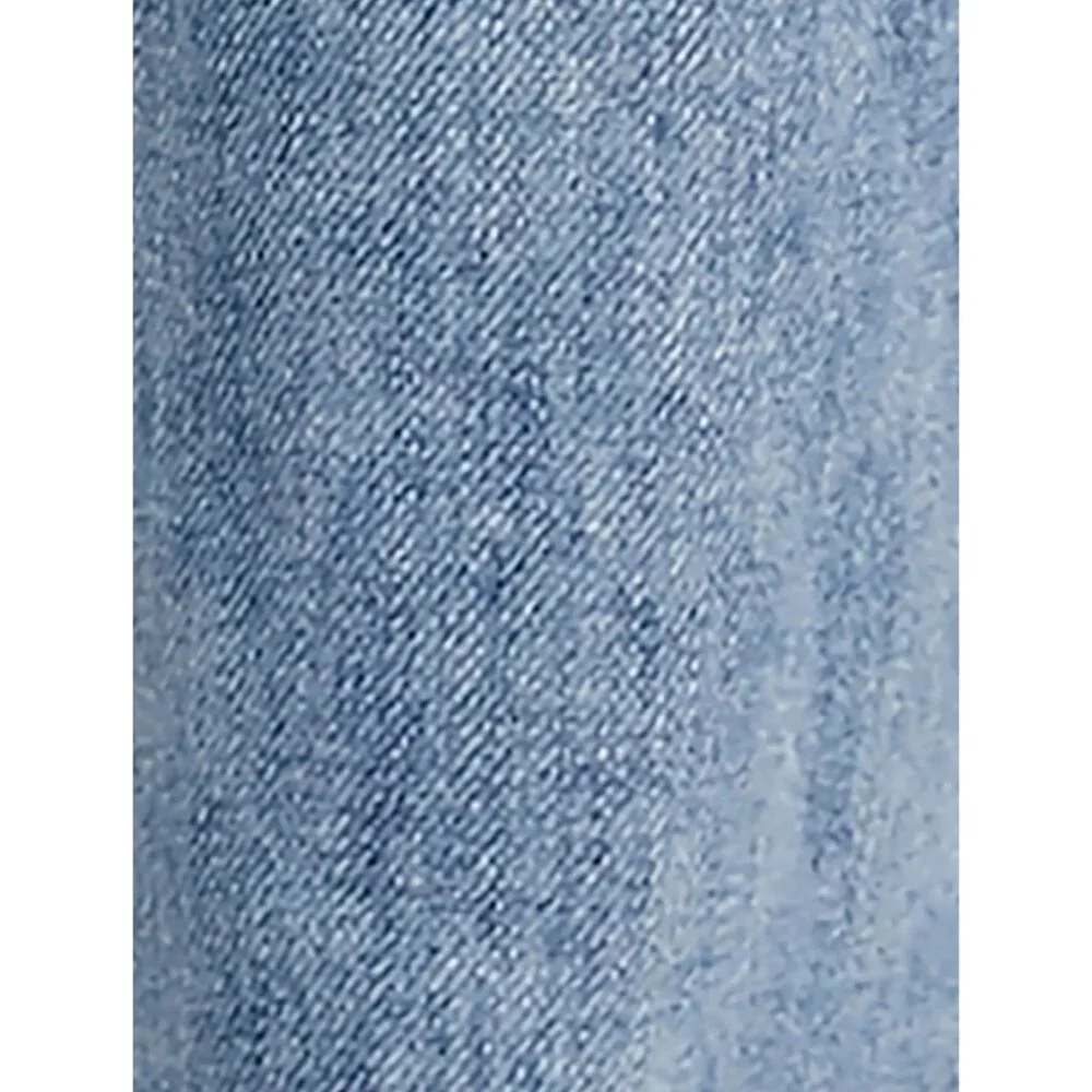 Free People Embroidered Denim Star & Floral Flared Leg High Rise Jeans | Boho 25 - Picture 9 of 16